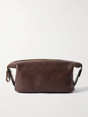 Full-Grain Leather Wash Bag Full-Grain Leather Wash Bag