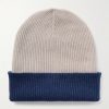Reversible Ribbed Cashmere Beanie Reversible Ribbed Cashmere Beanie