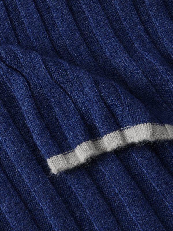 Ribbed Cashmere Scarf - CU