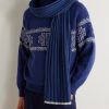 Ribbed Cashmere Scarf - OU