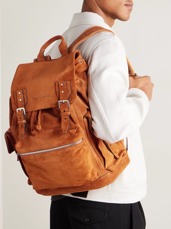 Suede Backpack - OU Suede Backpack - OU