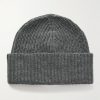 Ribbed Cashmere Beanie Ribbed Cashmere Beanie
