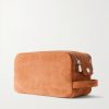 Suede Wash Bag - BK Suede Wash Bag - BK