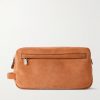 Suede Wash Bag Suede Wash Bag