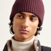 Ribbed Cashmere Beanie - OU