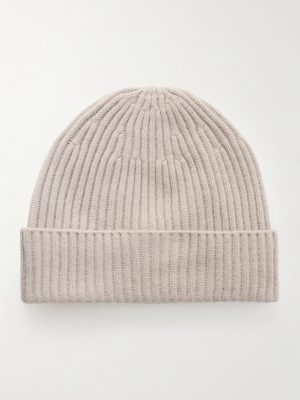 Ribbed Cashmere Beanie Ribbed Cashmere Beanie