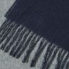 Reversible Fringed Cashmere Scarf - CU