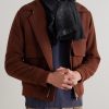 Frayed Checked Cashmere and Silk-Blend Bouclé Scarf - OU Frayed Checked Cashmere and Silk-Blend Bouclé Scarf - OU