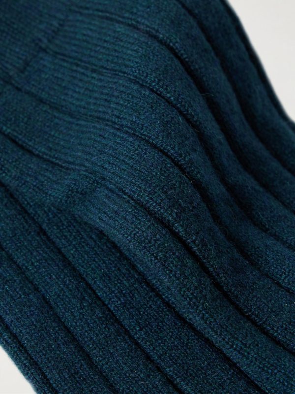 Ribbed Cashmere Socks - CU Ribbed Cashmere Socks - CU