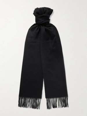 Fringed Cashmere Scarf Fringed Cashmere Scarf