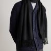 Fringed Cashmere Scarf - OU