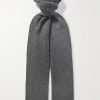 Ribbed Cashmere Scarf Ribbed Cashmere Scarf
