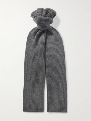 Ribbed Cashmere Scarf Ribbed Cashmere Scarf