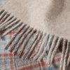 Fringed Checked Cashmere Scarf - CU Fringed Checked Cashmere Scarf - CU