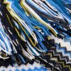 Fringed Jacquard-Knit Wool Scarf - CU