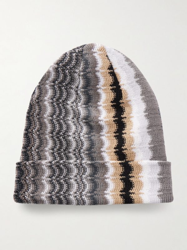 Striped Wool Beanie Striped Wool Beanie
