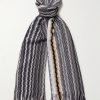 Fringed Wool Scarf