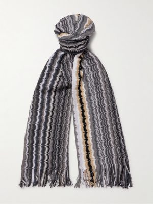 Fringed Wool Scarf Fringed Wool Scarf