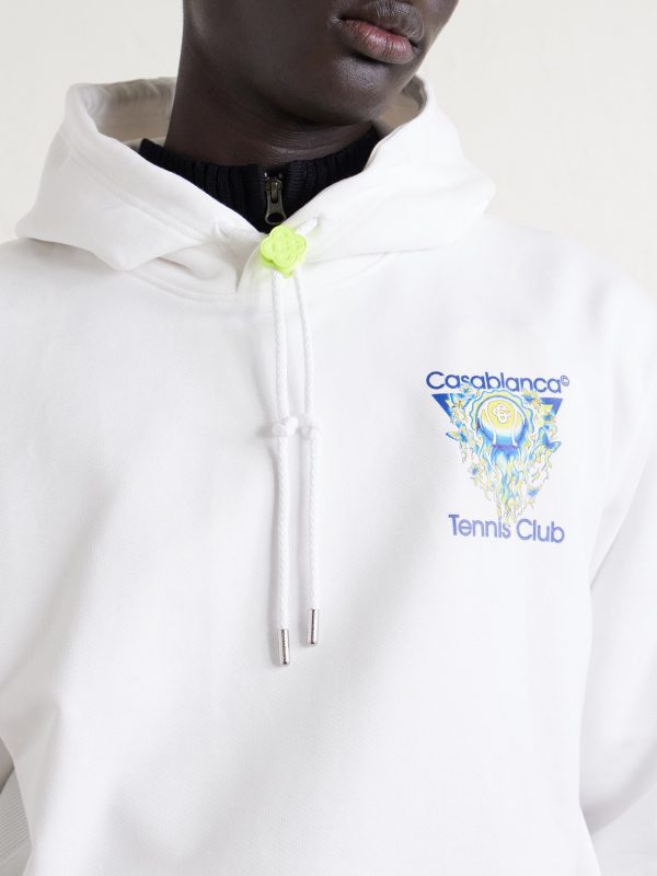 Tennis Club Icon Logo-Print Organic Cotton-Jersey Hoodie - CU Tennis Club Icon Logo-Print Organic Cotton-Jersey Hoodie - CU
