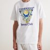 Tennis Club Icon Logo-Print Organic Cotton-Jersey T-Shirt - FR Tennis Club Icon Logo-Print Organic Cotton-Jersey T-Shirt - FR