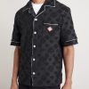 Logo-Appliquéd Cotton-Blend Poplin Shirt - FR