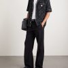 Logo-Appliquéd Cotton-Blend Poplin Shirt - OU