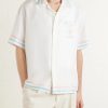 Dance Joy Camp-Collar Printed Silk-Twill Shirt - FR Dance Joy Camp-Collar Printed Silk-Twill Shirt - FR
