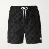Straight-Leg Logo-Appliquéd Cotton-Blend Terry-Jacquard Shorts Straight-Leg Logo-Appliquéd Cotton-Blend Terry-Jacquard Shorts