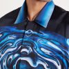 Camp-Collar Printed Silk Shirt - CU Camp-Collar Printed Silk Shirt - CU