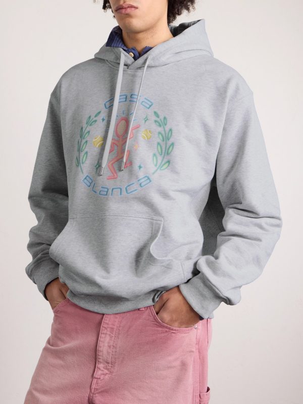 Dance Joy Printed Cotton-Jersey Hoodie - FR Dance Joy Printed Cotton-Jersey Hoodie - FR