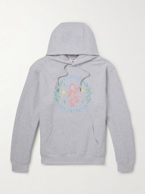 Dance Joy Printed Cotton-Jersey Hoodie