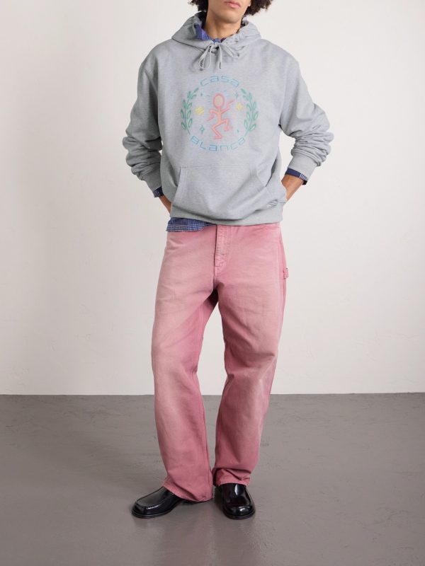 Dance Joy Printed Cotton-Jersey Hoodie - OU Dance Joy Printed Cotton-Jersey Hoodie - OU