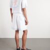 Dance Joy Straight-Leg Striped Silk-Twill Shorts - BK Dance Joy Straight-Leg Striped Silk-Twill Shorts - BK