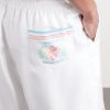 Dance Joy Straight-Leg Striped Silk-Twill Shorts - CU Dance Joy Straight-Leg Striped Silk-Twill Shorts - CU