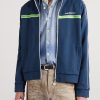 Logo-Embroidered Piqué Track Jacket - FR