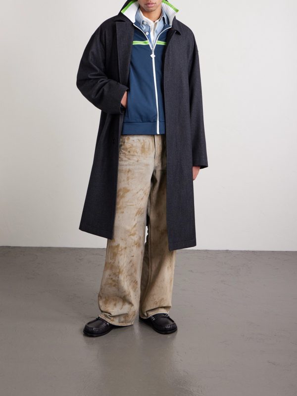 Logo-Embroidered Piqué Track Jacket - OU