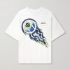 Flaming Tennis Ball Oversized Printed Cotton-Blend Jersey T-Shirt Flaming Tennis Ball Oversized Printed Cotton-Blend Jersey T-Shirt
