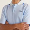 Logo-Appliquéd Cotton-Blend Velour Polo Shirt - CU Logo-Appliquéd Cotton-Blend Velour Polo Shirt - CU