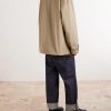 Oversized Padded Cotton-Gabardine Jacket - BK Oversized Padded Cotton-Gabardine Jacket - BK
