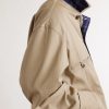Oversized Padded Cotton-Gabardine Jacket - E1 Oversized Padded Cotton-Gabardine Jacket - E1