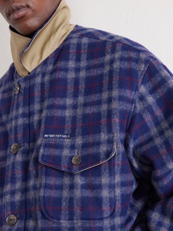 Oversized Padded Cotton-Gabardine Jacket - E3 Oversized Padded Cotton-Gabardine Jacket - E3