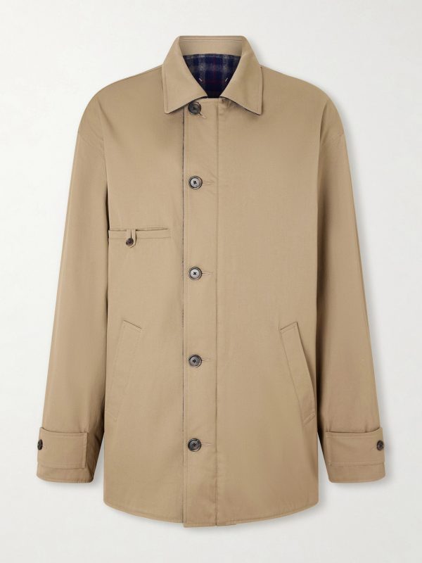 Oversized Padded Cotton-Gabardine Jacket Oversized Padded Cotton-Gabardine Jacket