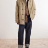 Oversized Padded Cotton-Gabardine Jacket - OU Oversized Padded Cotton-Gabardine Jacket - OU