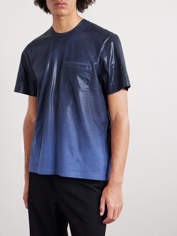 Coated Cotton-Jersey T-Shirt - FR