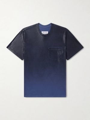 Coated Cotton-Jersey T-Shirt