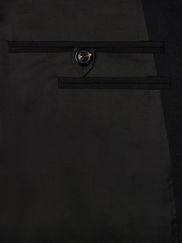 Double-breasted Virgin Wool Blazer - E2