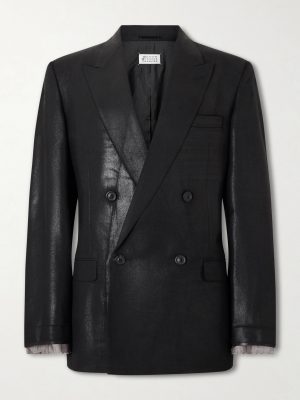 Double-breasted Virgin Wool Blazer Double-breasted Virgin Wool Blazer