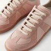 Replica Leather and Suede Sneakers - CU Replica Leather and Suede Sneakers - CU