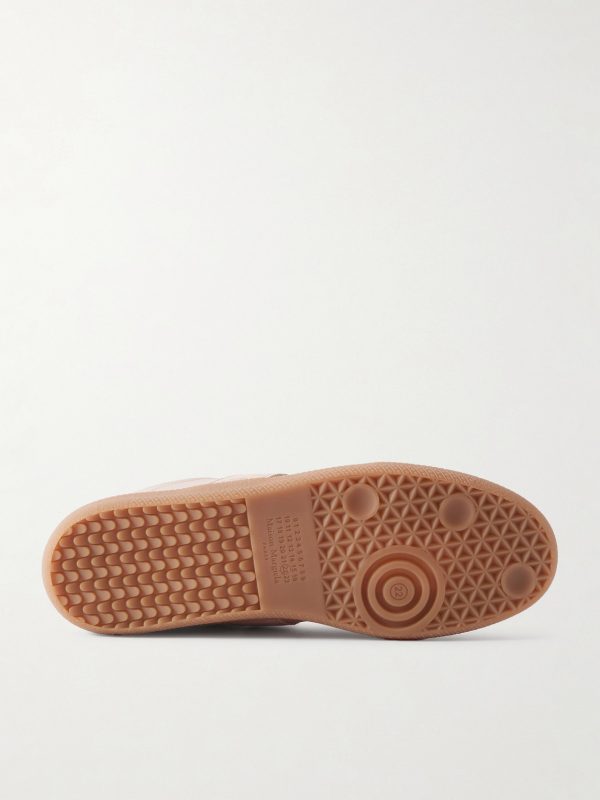 Replica Leather and Suede Sneakers - E1 Replica Leather and Suede Sneakers - E1