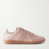 Replica Leather and Suede Sneakers Replica Leather and Suede Sneakers